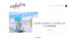 Desktop Screenshot of angelinetang.com